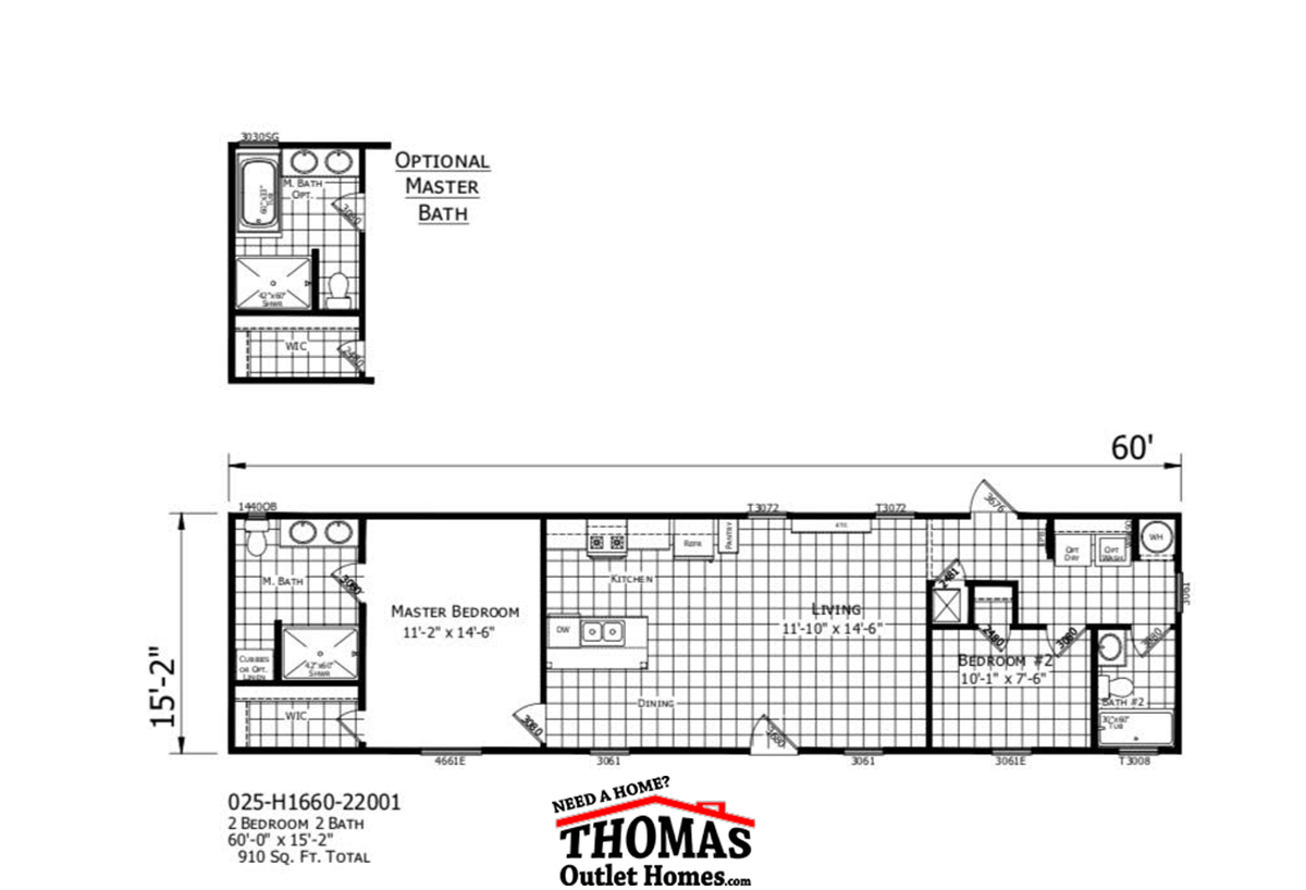 Champion Leesville 025H166022001 For Sale by Thomas Outlet Homes